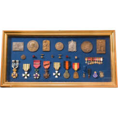 Collection d'Ordres et de Médailles, principalement en Belgique, 1. La moitié de 20. Siècle