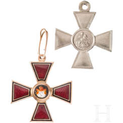 St. Wladimir-Orden, Kreuz 4. Klasse, um 1870