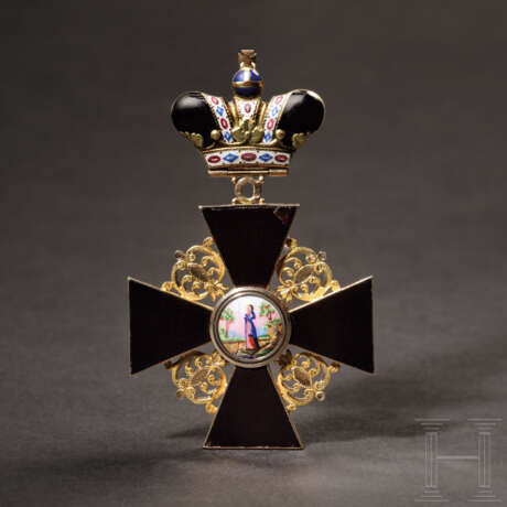 St. Anna-Orden, Kreuz 1. Klasse mit Krone, datiert 1867 - фото 1