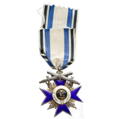 Militär-Verdienstorden - Kreuz 4. Klasse mit Schwertern, Weiss-Fertigung