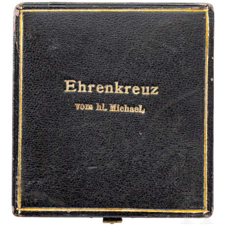 Verdienstorden vom Heiligen Michael - Ehrenkreuz im Etui mit Urkunde - Foto 2