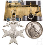 Ordensschnalle mit der Militär-Verdienstmedaille (Tapferkeitsmedaille) - photo 2