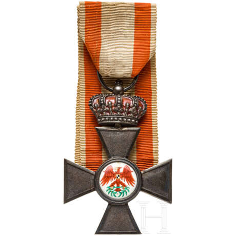 Roter Adler-Orden 4. Klasse mit der königlichen Krone, Urkunde - Foto 2