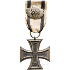 Eisernes Kreuz 2. Klasse 1870 mit Eichenlaub "25", am Nichtkämpferband