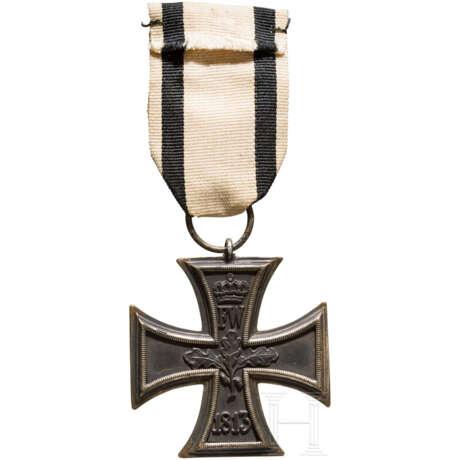 Eisernes Kreuz 2. Klasse 1870 mit Eichenlaub "25", am Nichtkämpferband - Foto 2