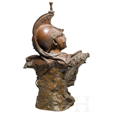 Adolphe Maubach - Bronzeskulptur "Chargez", um 1872 - Foto 4