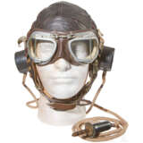 An RAF Flight Helmet and Goggles - photo 2