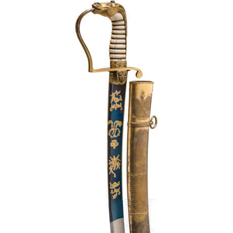 Geschenksäbel für einen Captain des Yeoman-Regiments, England, datiert 1800 - photo 3