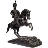 General Charles Vane Stewart, 3. Marquis von Londonderry - Reiterstatue in Bronze, Frankreich, 19. Jahrhundert - Foto 2