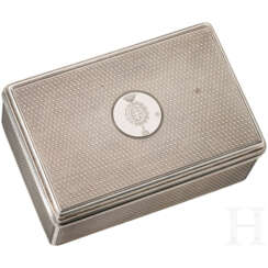 Silberdose der Familie Ward, London, 1851