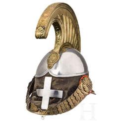 Helm für Angehörige der schweren Kavallerie des Königreichs Sardinien, 1831-49