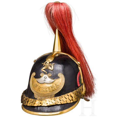 Helm für Angehörige der "Guardia Civica Messina", um 1848 - Foto 1
