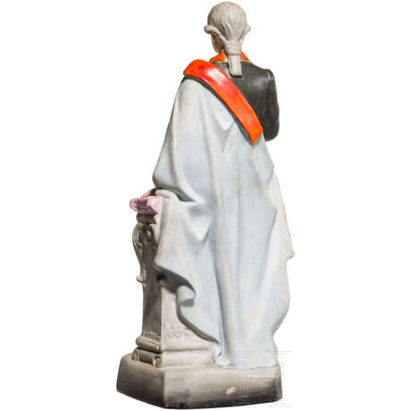 Kaiser Joseph II. - farbig gefasste Keramikfigur - фото 3