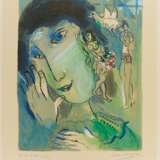 Chagall, Marc (1887 Witebsk - 1985 St. Paul de Vence). La Poète - Foto 2