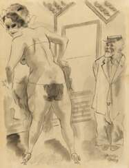 Grosz, George (1891 Berlin - 1959 Berlin). Burlesque Show, New York