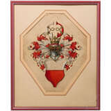Ernst Krahl (1858 - 1923) - Wappen der Herzöge/Fürsten von Hohenberg - Foto 1