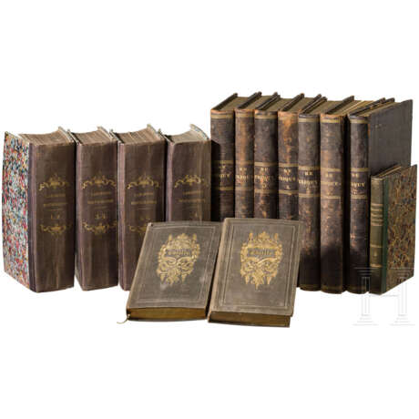 Theodor Baillet de Latour (1780 - 1848) - 14 Bücher aus der Bibliothek des k.u.k Kriegsministers - Foto 1