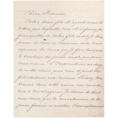 Zar Alexander II. (1818 - 1881) - Brief an Fürstin Leonilla von Sayn-Wittgenstein mit eigenhändiger Unterschrift, Russland, datiert 1870