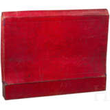 Dokumententasche aus rotem Leder, mglw. Russland, 1. Drittel 19. Jahrhundert - фото 3