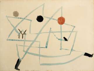 Klee, Paul (1879 Münchenbuchsee - 1940 Muralto/ Tessin). Verhext und eilig