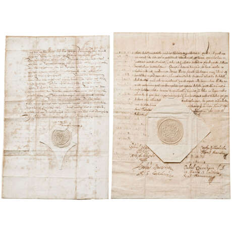 Axel Oxenstierna (1583 - 1654), Königin Christine - zwei Dokumente zur Kriegsfinanzierung 1634 und 1639 - фото 2