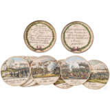 Silberne Steckmedaille auf die Napoleonischen Kriege, Nürnberg, 1807 - Foto 1