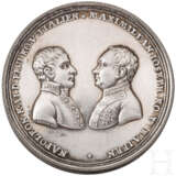 Silberne Steckmedaille auf die Napoleonischen Kriege, Nürnberg, 1807 - фото 2