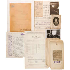 Foto- und Dokumentennachlass der Hofpianistin Gabriele von Lottner (1883 - 1958)