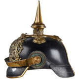 A Bavarian Officer Infantry Helmet - photo 2