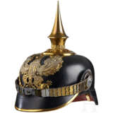 A Model 1915 Prussian Officer Infantry Helmet - Foto 1