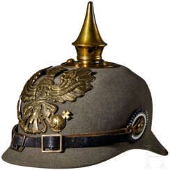A War Model Prussian Enlisted Man Felt Infantry Helmet