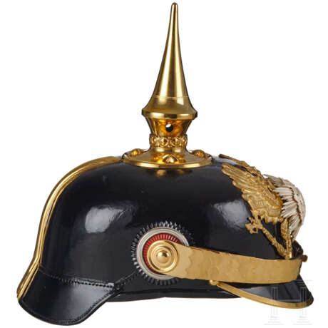 A 95th Thuringia Officer Infantry Spiked Helmet - фото 2