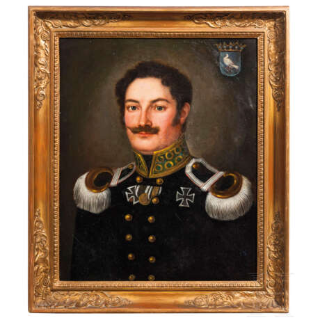 Portraitgemälde eines Majors der Jäger der Befreiungskriege - photo 1