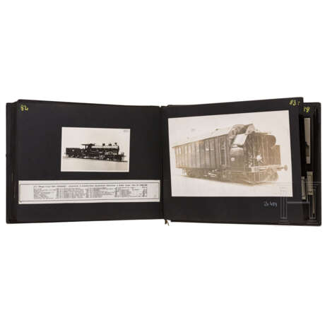 Pracht-Fotoalbum zum Thema Eisenbahn im 19. Jahrhundert - Familie Peter Reul aus Herbesthal bei Aachen - фото 2