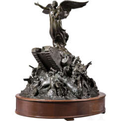Michel de Tarnowsky (1870 - 1946) - Bronzeskulptur "The Spirit of Humanity" von der Schlacht von Cambrai, 1917
