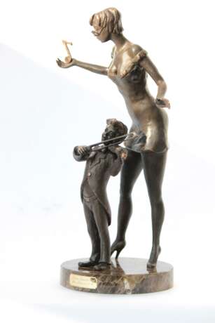 “Young Talent” Bronze Molding Classicism Everyday life 2009 - photo 2