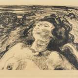 Munch, Edvard. Liegender Halbakt I - Foto 2