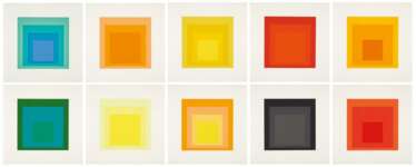 Josef Albers - Homage to the square (Edition Keller I)