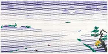 Lichtenstein, Roy (1923 New York - 1997 New York). Landscape with Boats