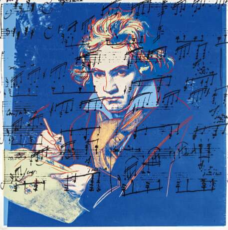 Warhol, Andy. Beethoven - photo 1