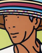 Komang, beach vendor