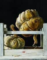 Ohne Titel (2 alte Kürbisse)