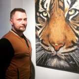 “Tiger” Canvas Oil paint Realist 2019 - photo 1