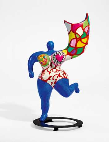 Saint Phalle, Niki de (1930 Neuilly-sur-Seine - 2002 San Diego/Kalifornien). Angel Vase (blue) (Nana l'Ange) - Foto 1