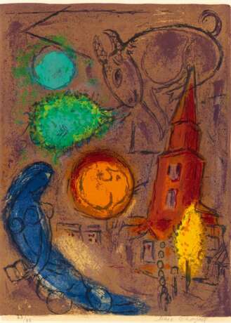 Chagall, Marc. Saint-Germain-des-Prés - Foto 1