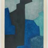 Poliakoff, Serge. Composition noir, bleu et mauve - Foto 3