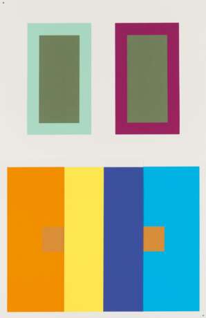 Albers, Josef. Interaction of Color (Die Wechselbeziehung der Farbe) - Foto 5