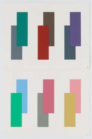 Albers, Josef. Interaction of Color (Die Wechselbeziehung der Farbe) - Foto 9