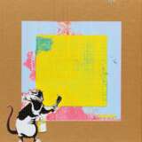 NOT BY BANKSY BY NOT NOT BANKSY (STOT21STCPLANB). Rat with NOT Black Square - Foto 1