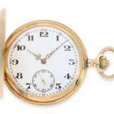 Taschenuhr: besonders schweres und äußerst massives Ankerchronometer von Henry Moser, ca.1905 - Foto 1